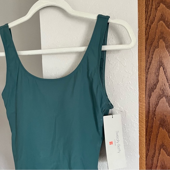 NWT Sweatty Betty Tidal Xtra Life Swimsuit Wave Green S - Picture 6 of 14